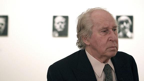 Alberto Schommer, en la presentación en el Museo del Prado de una serie de retratos realizados en los 80.