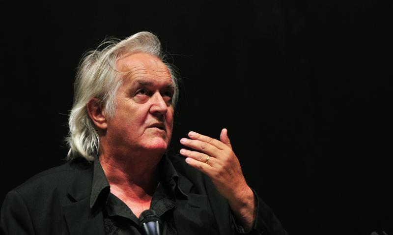 El escritor Henning Mankell, en una de sus últimas apariciones en público.