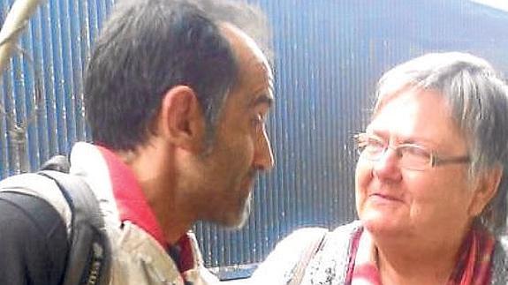 Pantxo Flores fue recibido en la estación de Bayona por Grazi Etxebehere, que alojó en Ossès a los jefes logísticos de ETA.