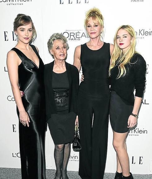 La familia de Tippi Hedren.