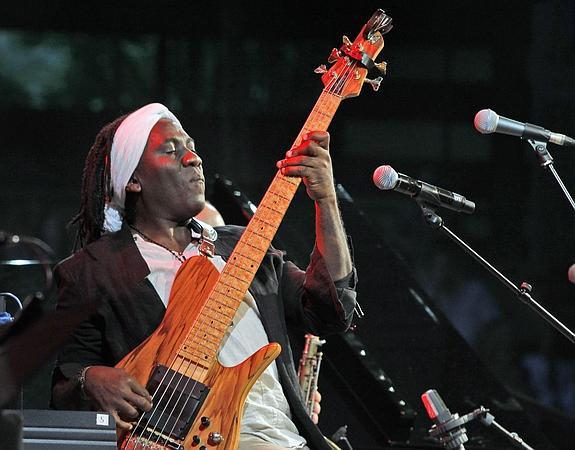 Actuando en el Festival de Jazz de Vitoria.