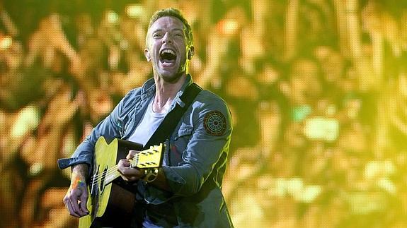 Chris Martin, Coldplay taldeko abeslaria.