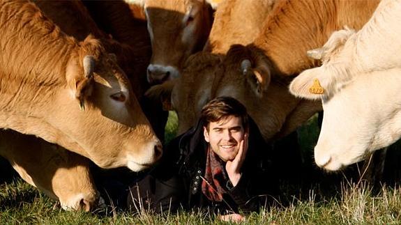 Alexandre Polmard, el maestro matarife posa así en la página web de su empresa.