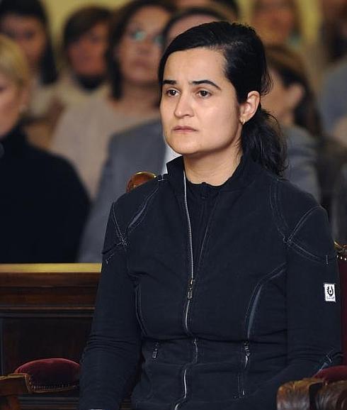 Triana Martínez, durante el juicio.