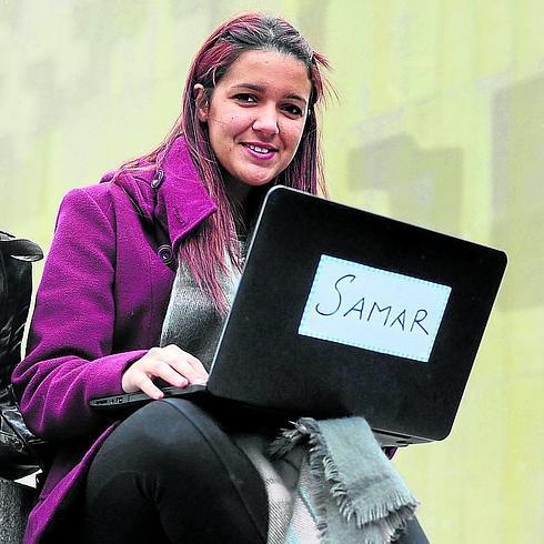 Samar estudia Criminología en la UPV.