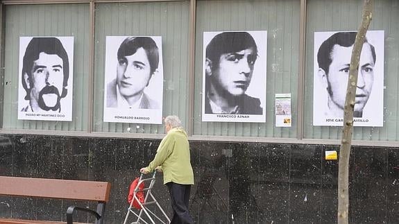 Vitoria rindió homenaje a los cinco asesinados el pasado día 3, coincidiendo con el 40 aniversario de la matanza