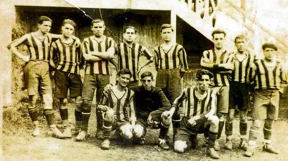 El equipo en la 1920/21