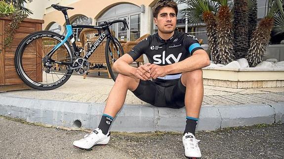 Mikel Landa correrá la próxima semana la Vuelta al País Vasco con su nuevo maillot, el del Sky.