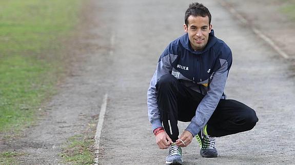 Iván Fernández, en el Prado. 