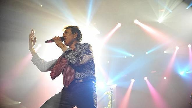 Manolo García, en un momento del concierto.