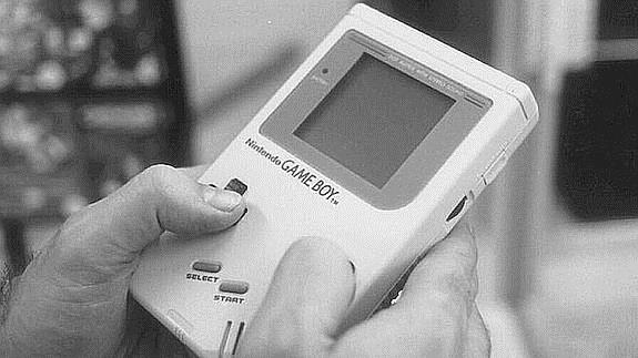 Una antigua Game Boy.