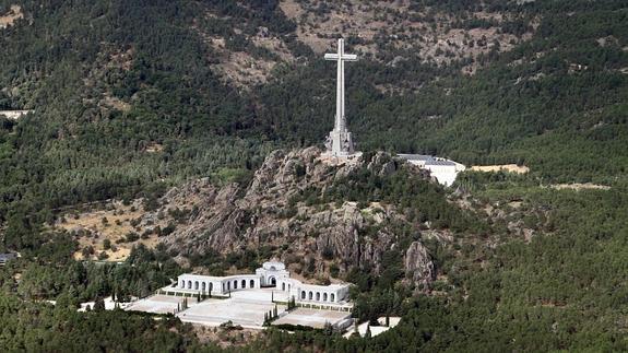 Vistas del Valle de los Caídos, en San Lorenzo de El Escorial.