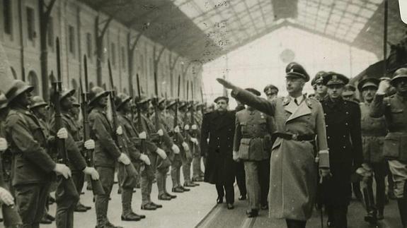 Visita a Madrid de Heinrich Himmler, maestro de los temas del más allá en el mundo nazi.