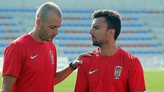 Fran Yeste, durante su primera etapa en el Eldense.