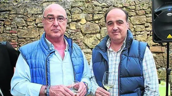 Los hermanos Txetxu y Fernando Atela.