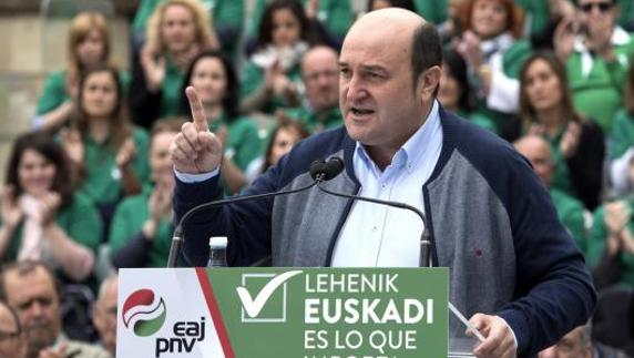 El Presidente del PNV, Andoni Ortuzar.