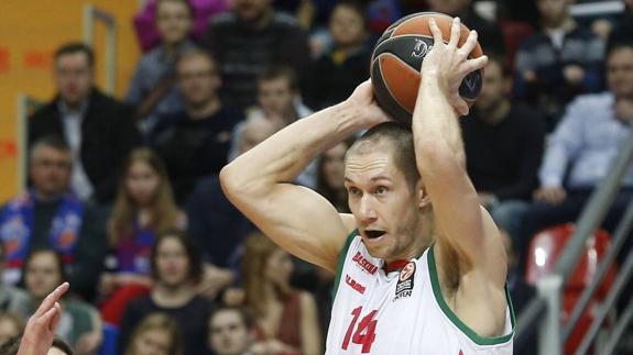 Tillie, en un partido de Euroliga. 