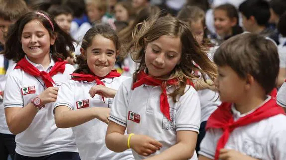 Fiesta de las escuelas pequeñas de Busturia