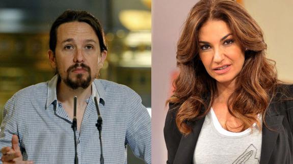 Pablo Iglesias y Mariló Montero