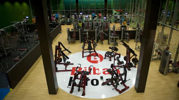 Una de las salas de ejercicios.