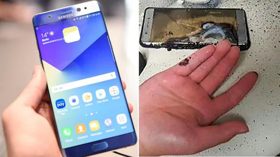 Note 7, el móvil que le explotó a Samsung en las manos | El Correo
