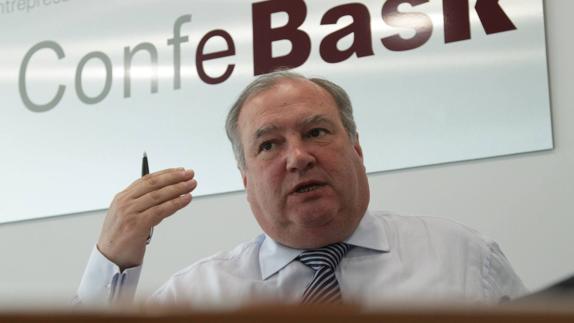 Roberto Larrañaga, presidente de Confebask.