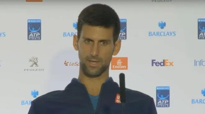 Djokovic: «¿Soy el único que se enfada en la pista?»