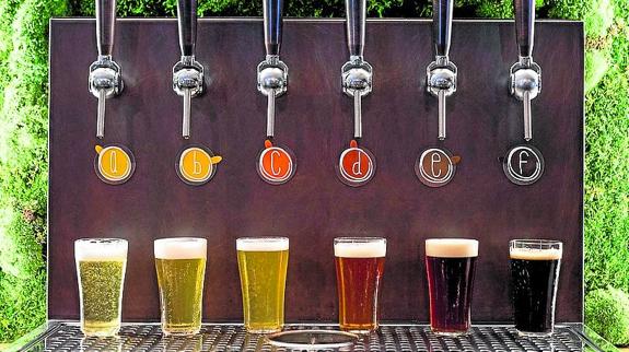 El cañero de Makatzeta es una escultura floral en sí mismo