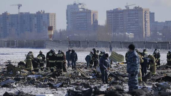 El 16 de marzo de este año un Boeing 737-800 de la línea Flydubai se estrelló en un aeropuerto de Rostov del Don. Fallecieron 62 personas.