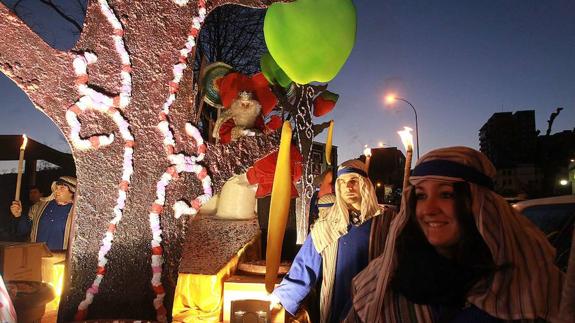 En Basauri cada uno de los tres Reyes contará con su propia carroza.