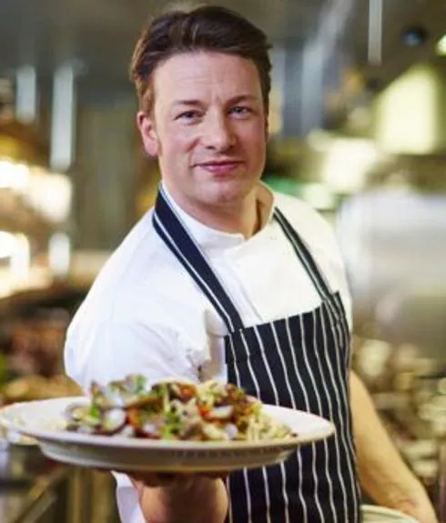 El cocinero Jamie Oliver.