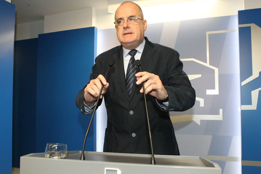 El portavoz de los peneuvistas en el Parlamento Vasco.