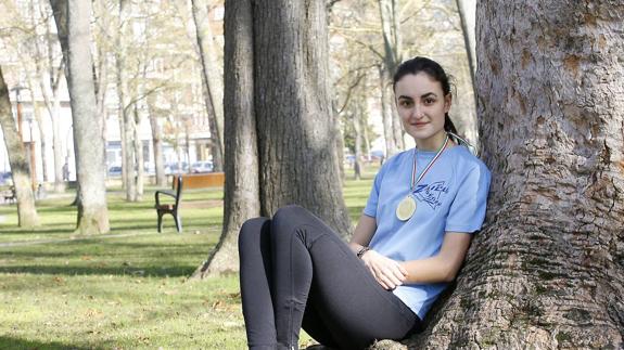 La atleta del Zailu se siente más a gusto en las pruebas de campo a través. 