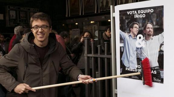 Errejón-ek Iglesias-en aurkako lista izango du Vista Alegren. 