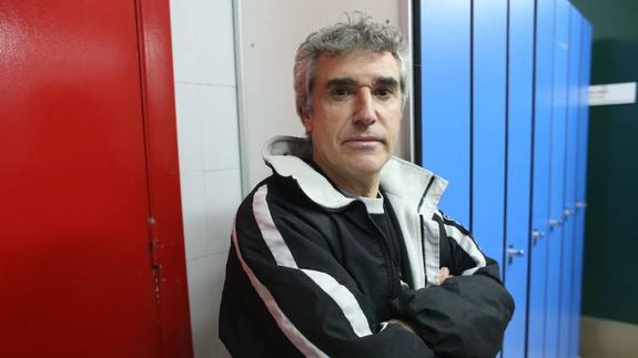 El mister verdinegro, Pablo Turrillas. 