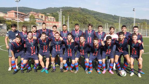 Imagen de archivo de la plantilla del Etxebarri.