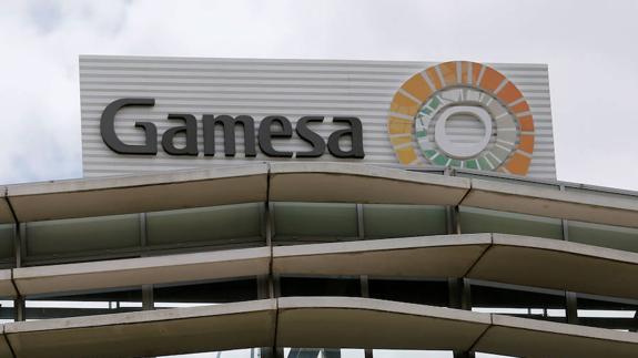 Vista de la sede de Gamesa, en Madrid.