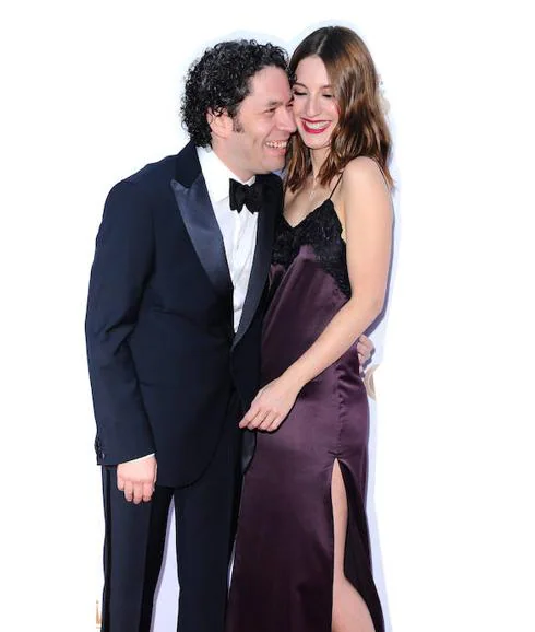 Gustavo Dudamel y María Valverde.