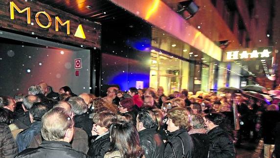 La sala de fiestas Moma abrió a mediados de enero.