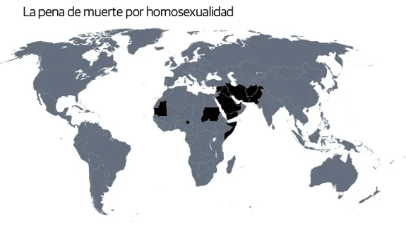 Los países que castigan la homosexualidad con pena de muerte