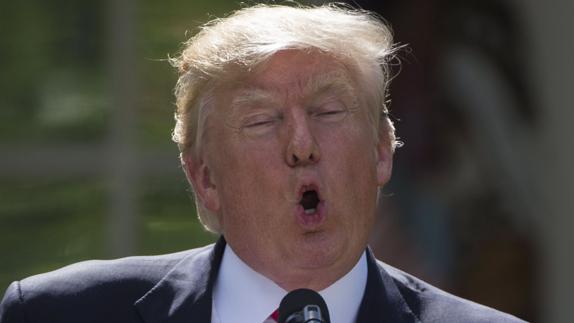 Donald Trump, presidente de los Estados Unidos.