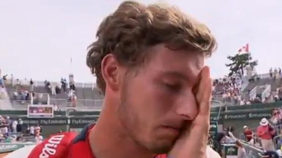 Las lágrimas de Pablo Carreño: «Es la mayor victoria de mi carrera»