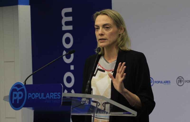 Raquel González, durante la rueda de prensa.