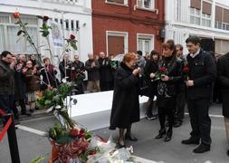 Homenaje a Isaías Carrasco en el segundo aniversario de su asesinato por ETA