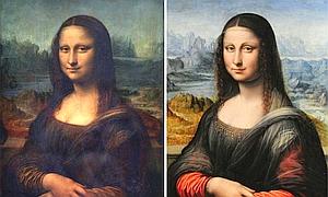 La Gioconda del Louvre y su gemela del Prado./ AFP | Atlas