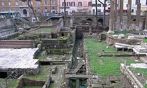 El área arqueológica de Torre Argentina. / CSIC