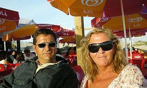 Amaia Egaña y su marido, José Manuel Asensio