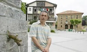 Joseba Andoni Llaguno, alcalde de Sopuerta./ Pedro Urresti