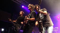 El grupo, ya sin El Drogas, el año pasado. / A. G.