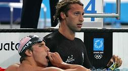 Phelps y Thorpe, en los Juegos de Atenas./